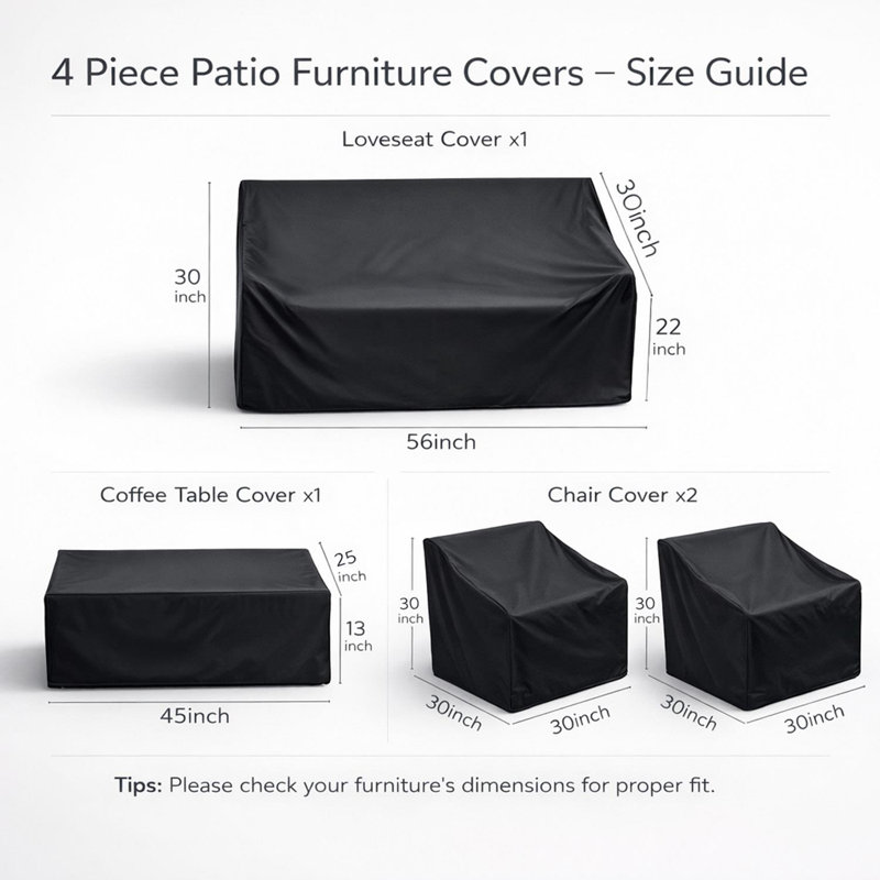 Outdoor Patio Sofa Cover