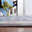 Tapis oriental bleu marine / beige-1808614549