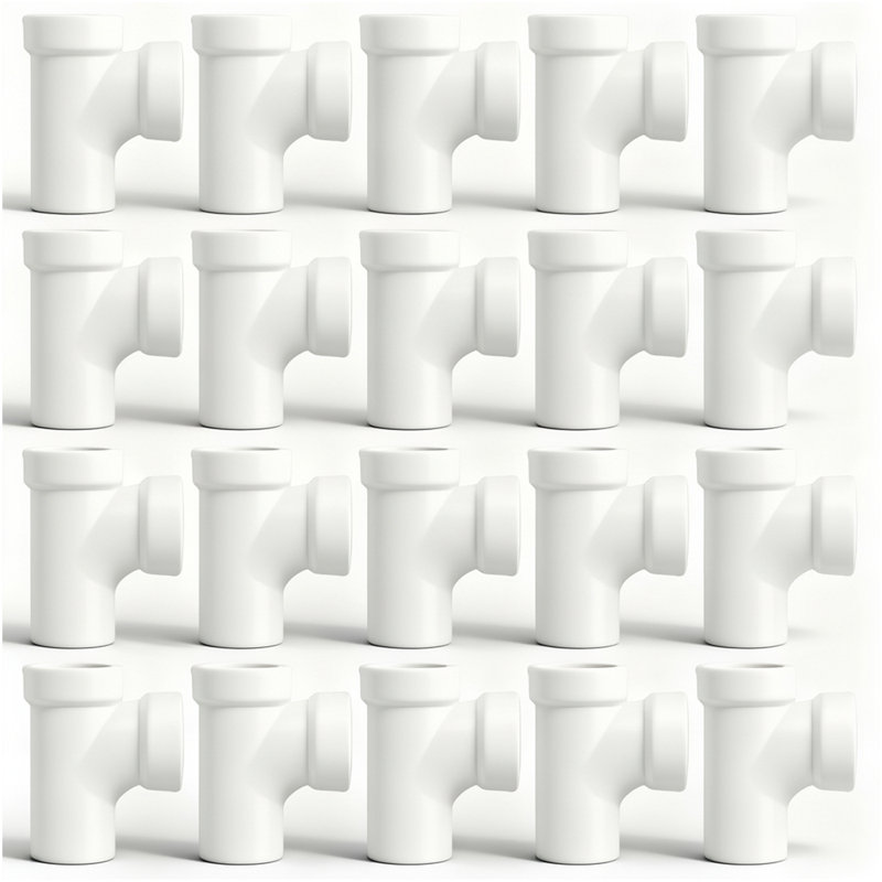 Tuyau d'évacuation en PVC 1-1 / 2 po.