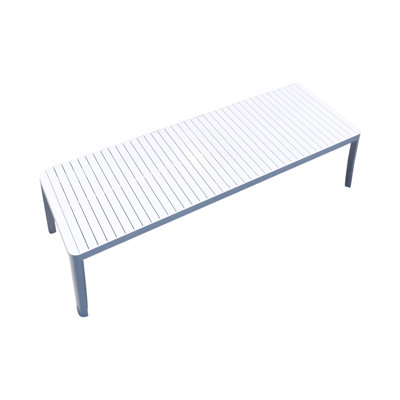 Rectangular Extendable Outdoor Dining Table , 118 " W 40 " D