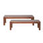 BANC 61,75 po Kawon (ensemble de 2)