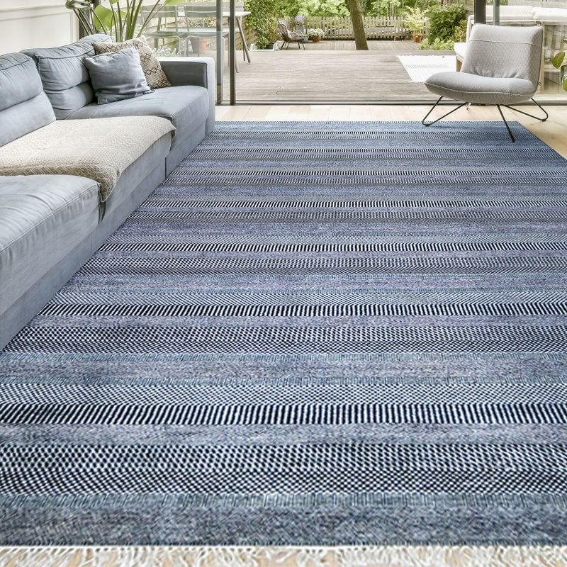 Striped Area Rug, Rectangle 10' x 14'
