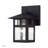 1 Light Small Outdoor Wall Lantern With Clear Glass-1709791589