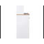 Armoire de cuisine en bois avec garde-manger blanc