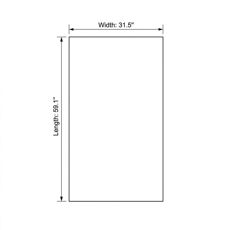 Tapis géométrique à carreaux crème et brun (2,6 pi x 4,9 pi), Brun