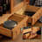 Household multi-functional storage side cabinet