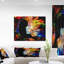 «Kiss of Paint», impression sur toile tendue-29490748