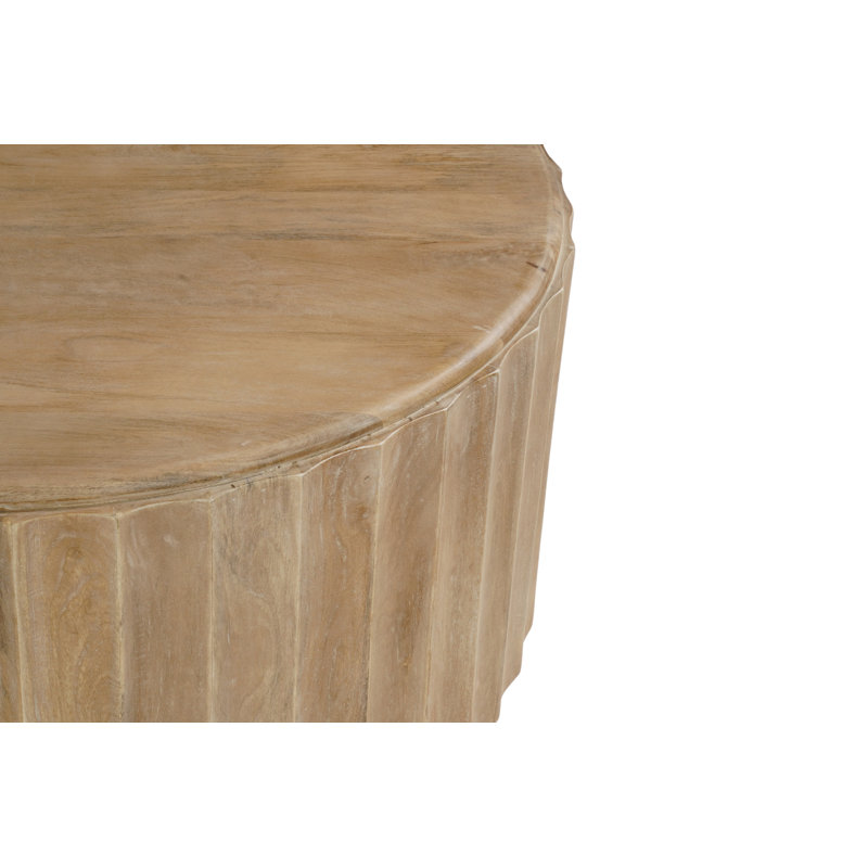 Josiane Solid Wood Single Coffee Table, Natural