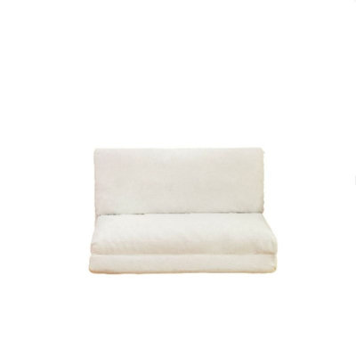 Folding Matress Sofa Bean Bag Bed, Bean Bag Sofa Bed With Removable And Machine Washable Cover, Fold Full Floor Mattress, Long Floor Sofa, Foam Fillin by Trule