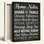 Ensemble de 1 toile murale Home Notes-129118482-129118484