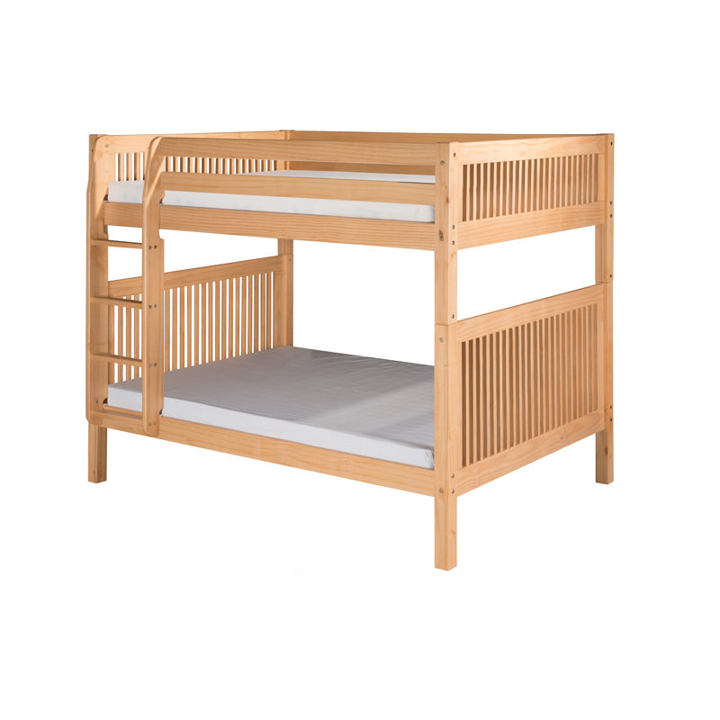 Friedemar Kids Full Over Full Bunk Bed, Natural