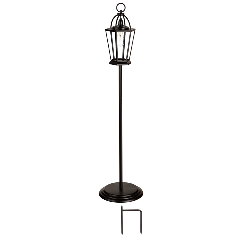 Lampe solaire sur pied à DEL 60 po 3 en 1 Edison