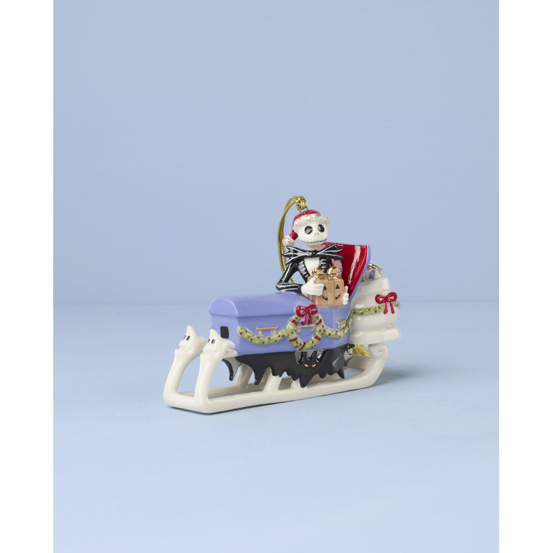 Lenox Jack Skellington Sledding Ornament