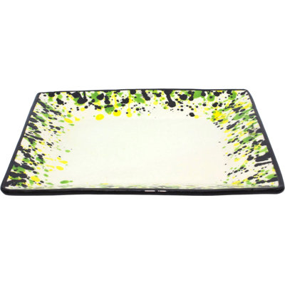 Springtime Square Plate