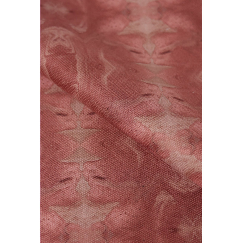Gilt Geometric Lumbar Pillow Cover & Insert, Ruby Geometric