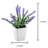 Kessinger 7.5 " Plastic Lavender Arrangement