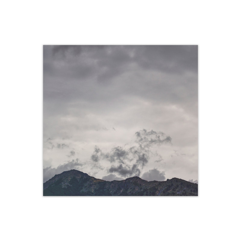 Mountain Ridge by Nur Mut - Print, 50 cm H x 50 cm W