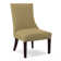 Chaise d'appoint rembourrée Tuxedo