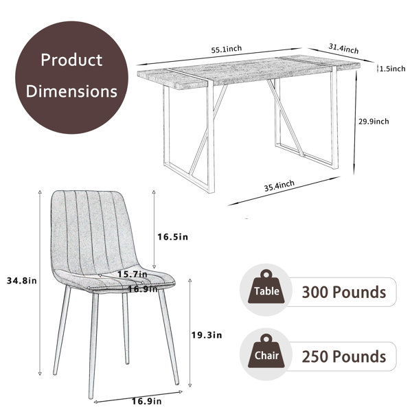 Dimensions du produit