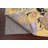 One-of-a-Kind 4' x 6'3" New Age Rectangle Silk and Wool Area Rug in Black and Brown