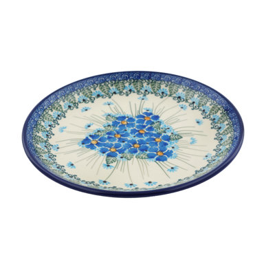 Forget Me Not Ceramic Decorative Plate