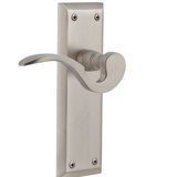 New York Plate Passage (Hall & Closet) with Manor Lever