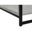 Meuble télé 48 po avec cadre en métal noir, l 46,96 po x P 15,09 po x H 19,47 po-684864704