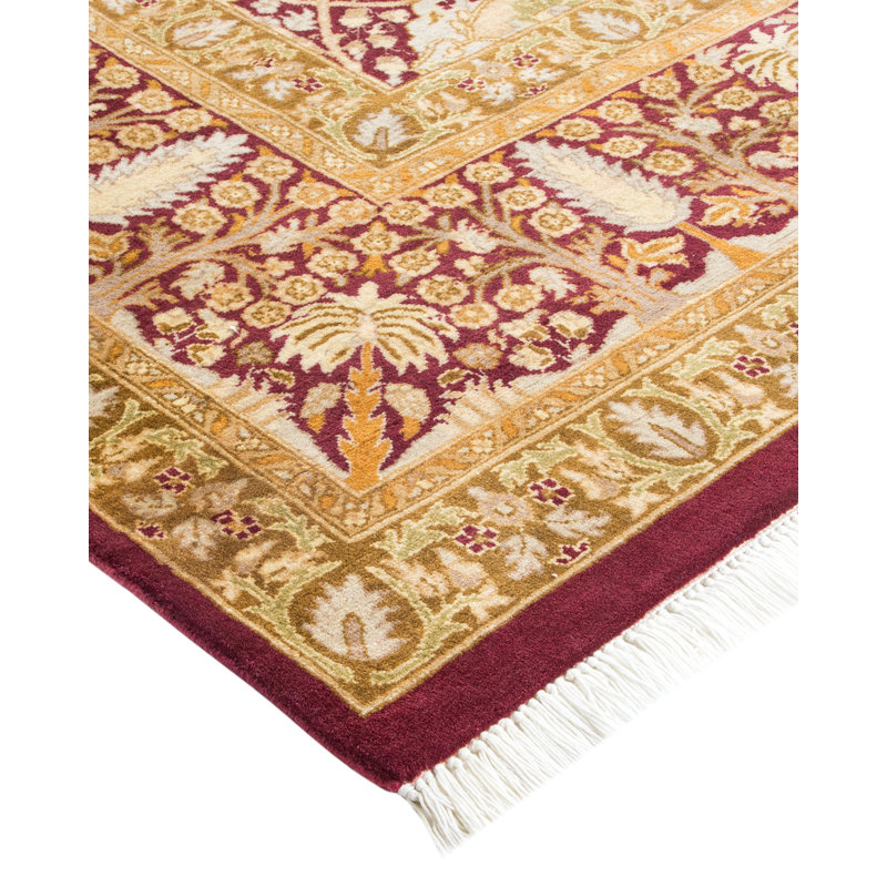 Classic One-of-a-Kind 8' 0" x 9' 10" Hand Knotted Area Rug