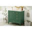 Meuble-lavabo vert 36 po