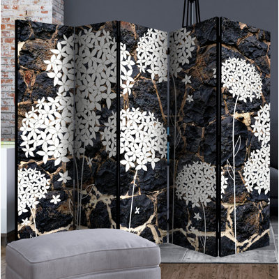 Melik 172cm H Folding Room Divider