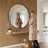Black 36 Inch Round Bathroom Mirror, Metal Frame Vanity Mirror for Over Sink, Modern Wall Mirror for Entryway and Living Room-1640202671-1673250508