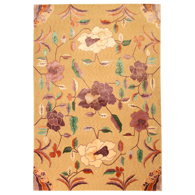  - Tapis «Chinoiserie Viola Vintage» - taille 6 pi x 9 pi