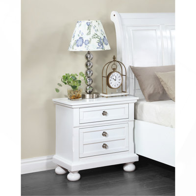 Table de chevet, blanc