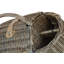 Wicker Double Lidded 4 Person Boat Shaped Fitted Picnic Hamper