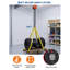 Palan à chaîne manuel 0,5 tonne – Capacité de 500 kg, hauteur de levage de 3 m, chaîne en acier allié G80, frein autobloquant, crochets pivotants à 360° pour garage, atelier et chantier