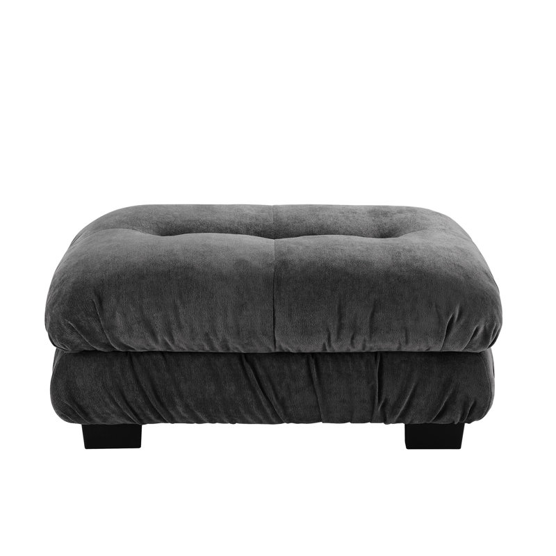 27 Ottoman - Gray, Gray