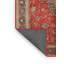 Tapis traditionnel rouge / gris / orange Datura-1029595105