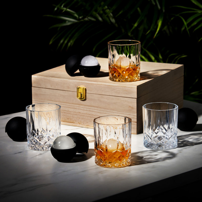 9 oz Ensemble de verres à whisky en silicone