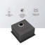 Évier de cuisine encastrable 13 po - 13 po x 15 po x 9 po - Évier de cuisine en acier inoxydable encastrable à profondeur unique de calibre 16 de 9 po