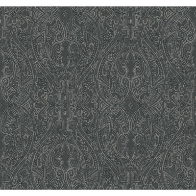 Ascot Damask Double Roll