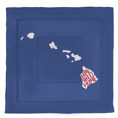 Hawaii Modern & Contemporary Polyester Percale Comforter