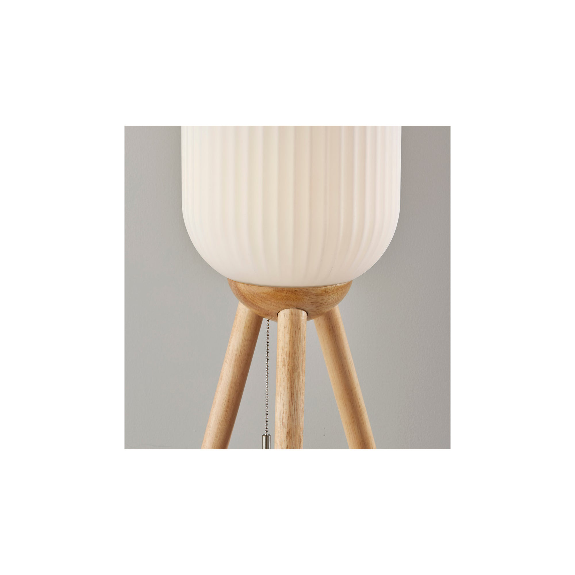 Lapka 57.5'' Wood Floor Lamp, Natural