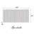 Spanish Deco Pureform Porcelain 12"x 24" Floor and Wall Tile - (5 PCS, 10.76 Sq. Ft.)-99604289