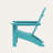 POLYWOOD Nautical Adirondack Chair-1311717411