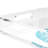 Nautilus Coral Turq Acrylic Rectangle Decorative Tray-121427300