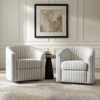 Fauteuil d'appoint pivotant rembourré Amiir