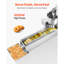 Machine à beignes commerciale commerciale, équipement de fabrication de beignes à une rangée, machine à beignets électrique haute puissance 90 pièces / heure, friteuse à friture automatique en acier inoxydable, avec moules de 3 tailles, comptage automatique