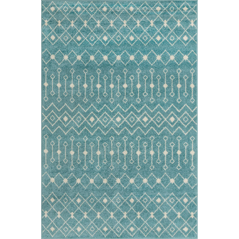 Abstract Indoor Rug, Rectangle 6' x 9'