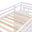 Lit superposé avec lit gigogne et escalier-998165648