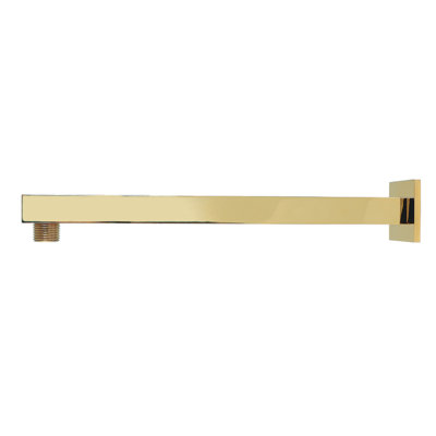 Bras de douche en laiton avec bride carrée Claremont Kingston Brass 12 po